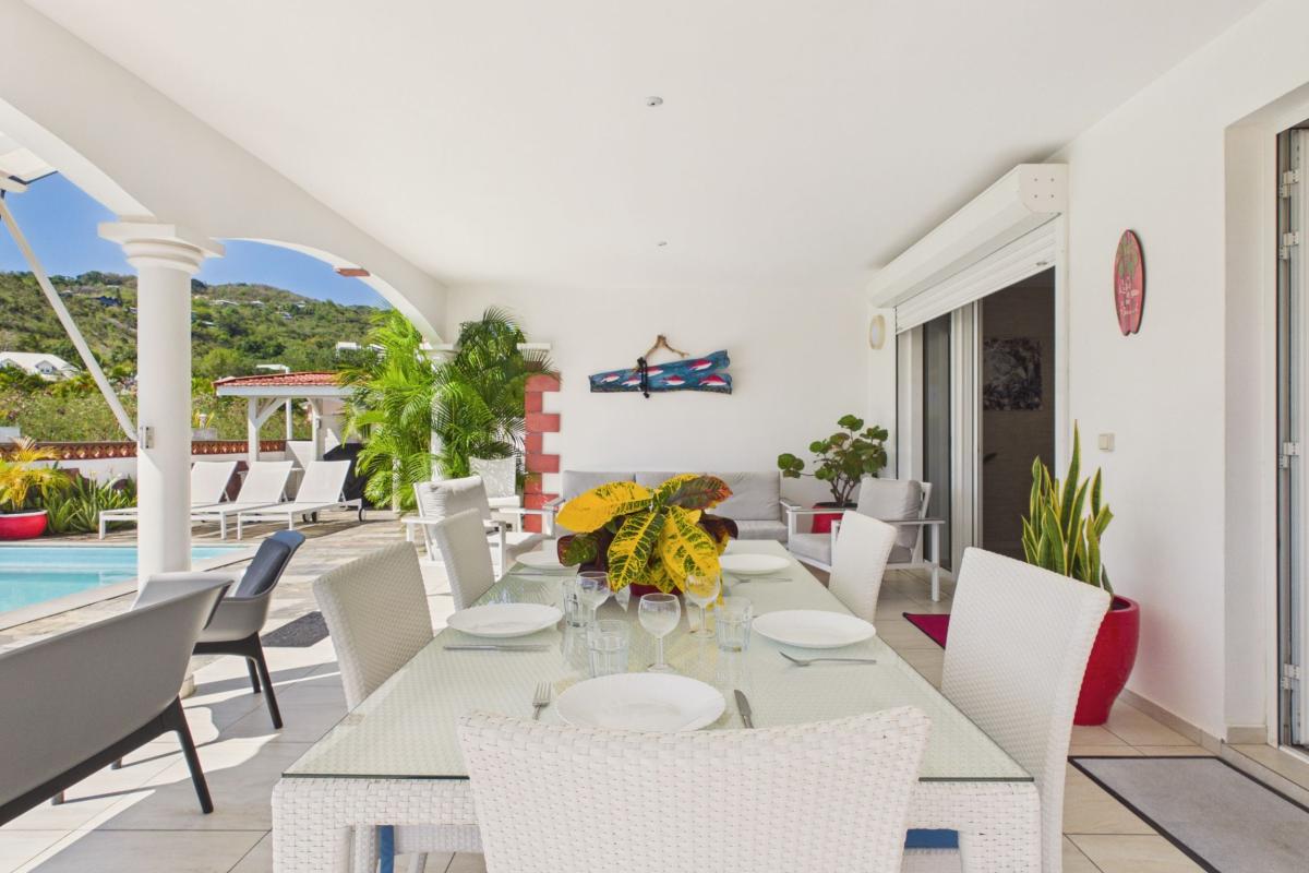 Location sainte luce 10 personnes 5 chambres - terrasse repas
